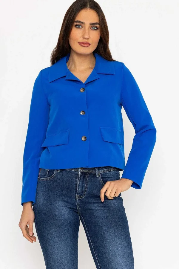 Pala D'oro Jackie Jacket In Blue*Women Blazers
