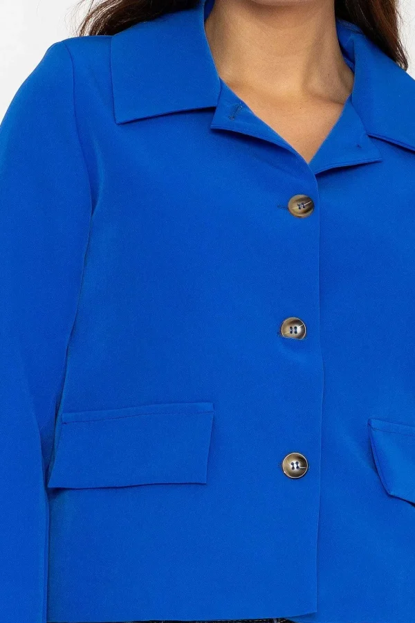 Pala D'oro Jackie Jacket In Blue*Women Blazers