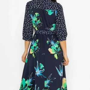 Pala D'oro Jacqueline Midi Dress In Navy*Women Dresses & Jumpsuits