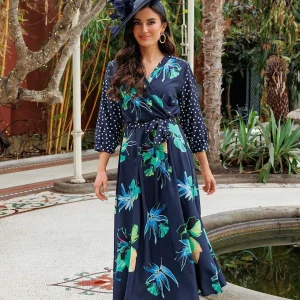 Pala D'oro Jacqueline Midi Dress In Navy*Women Dresses & Jumpsuits