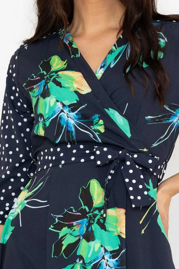 Pala D'oro Jacqueline Midi Dress In Navy*Women Dresses & Jumpsuits
