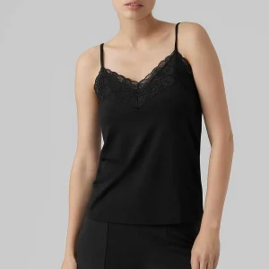 Vero Moda Jade Milla Singlet Top In Black*Women Tops & Blouses