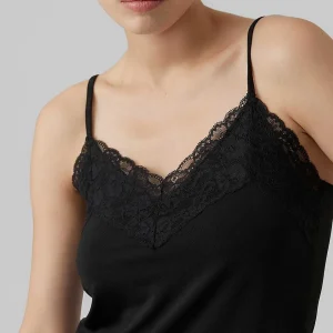 Vero Moda Jade Milla Singlet Top In Black*Women Tops & Blouses