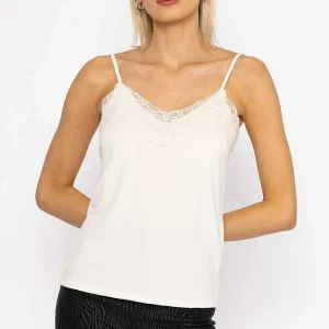 Vero Moda Jade Milla Singlet Top In Cream*Women Tops & Blouses