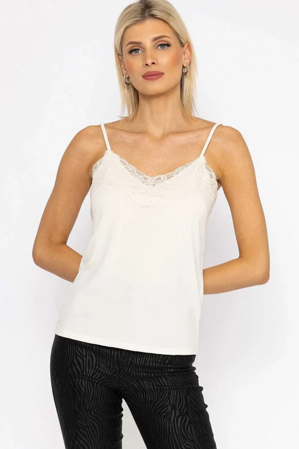 Vero Moda Jade Milla Singlet Top In Cream*Women Tops & Blouses