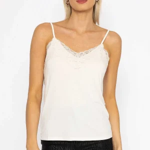 Vero Moda Jade Milla Singlet Top In Cream*Women Tops & Blouses