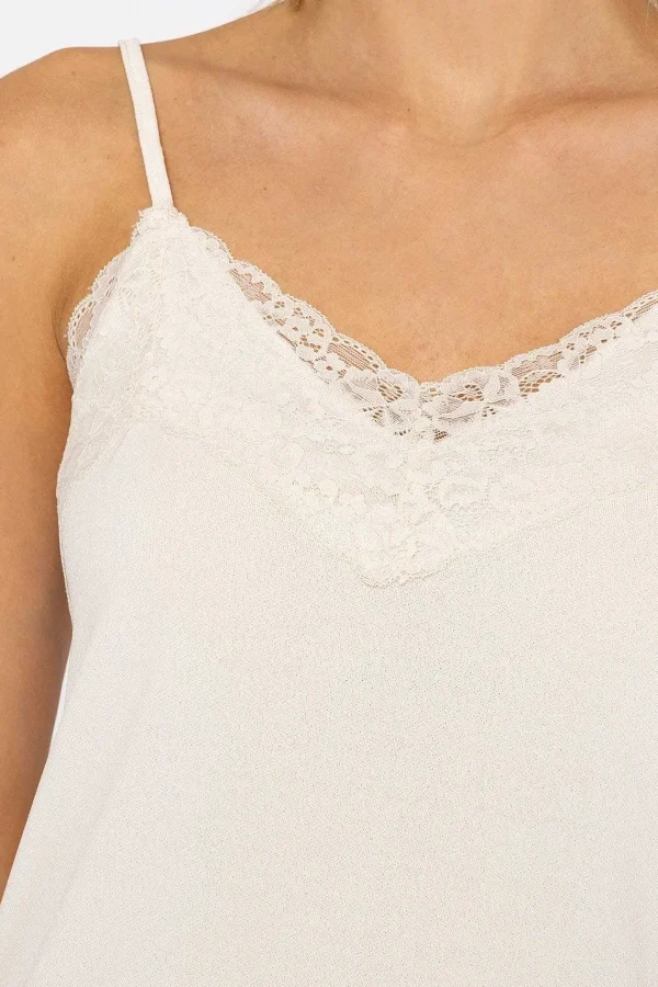 Vero Moda Jade Milla Singlet Top In Cream*Women Tops & Blouses