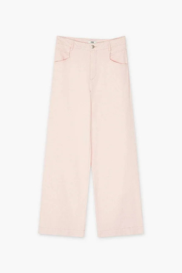 Cks Fashion Jake Wide Leg Jeans In Pink*Women Jeans & Trousers