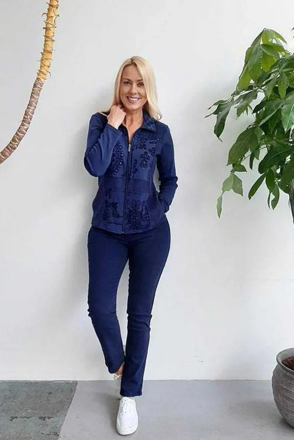 Voulez Vous Jeans With Studded Detail In Indigo*Women Jeans & Trousers