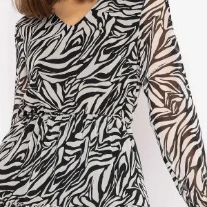 Rowen Avenue Jessie Dress In Zebra Print*Women Dresses & Jumpsuits