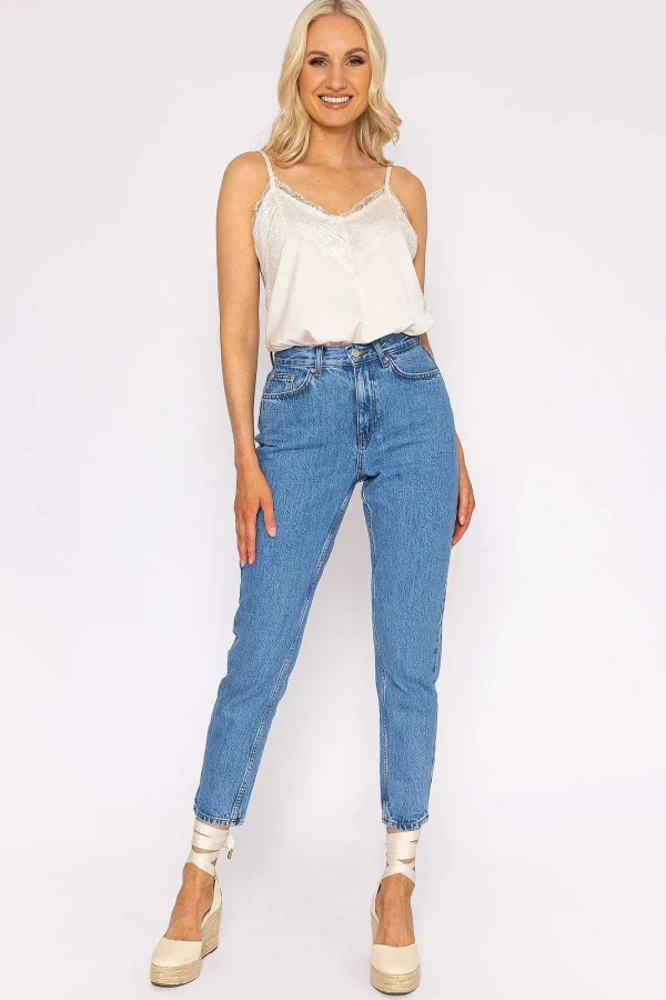 Vero Moda Joana Mom Ankle Jeans In Denim 32\\*Women Jeans & Trousers