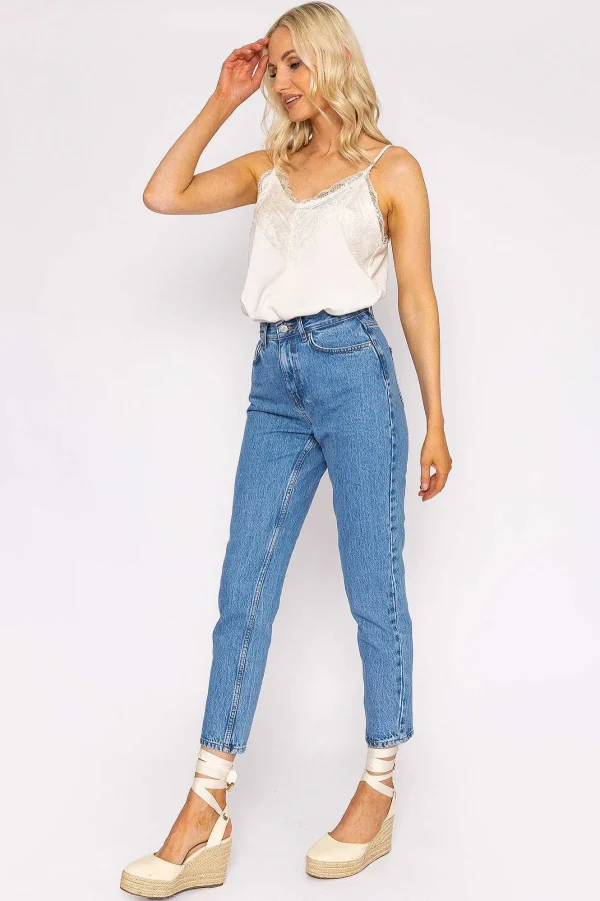 Vero Moda Joana Mom Ankle Jeans In Denim 32\\*Women Jeans & Trousers