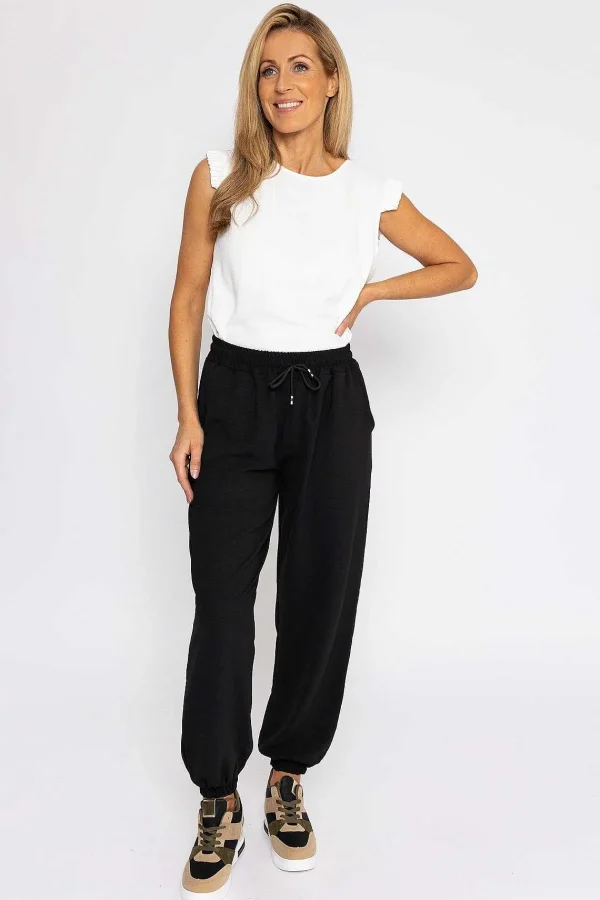 Pala D'oro Jogger Trousers In Black*Women Jeans & Trousers
