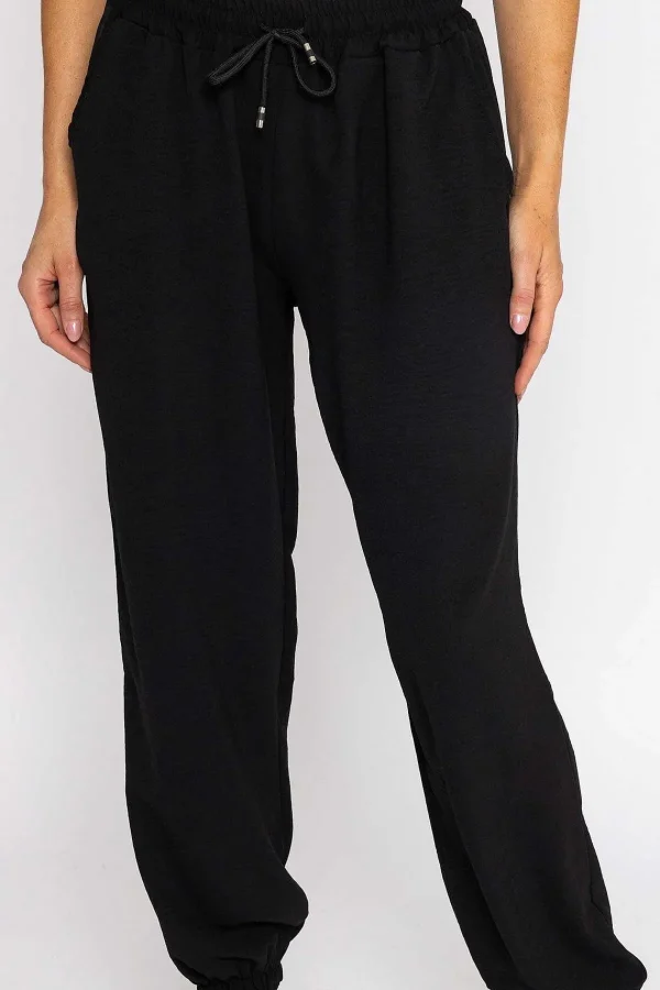 Pala D'oro Jogger Trousers In Black*Women Jeans & Trousers