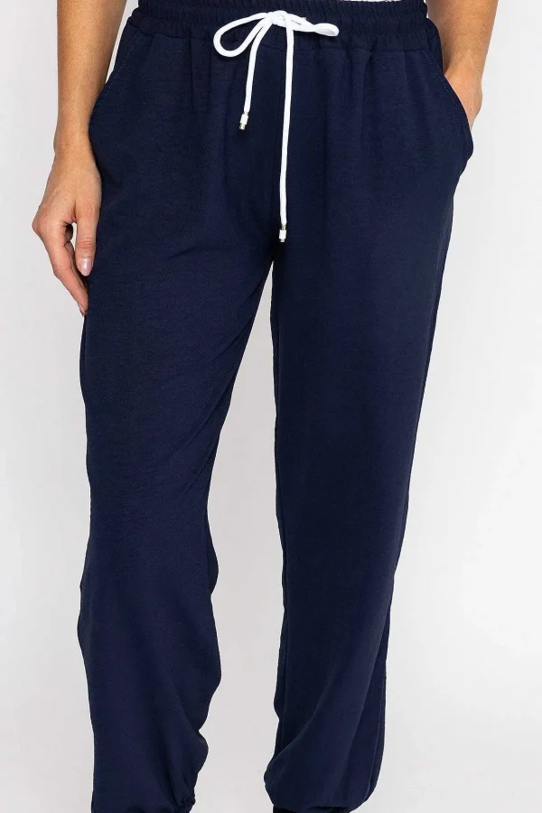 Pala D'oro Jogger Trousers In Navy*Women Jeans & Trousers