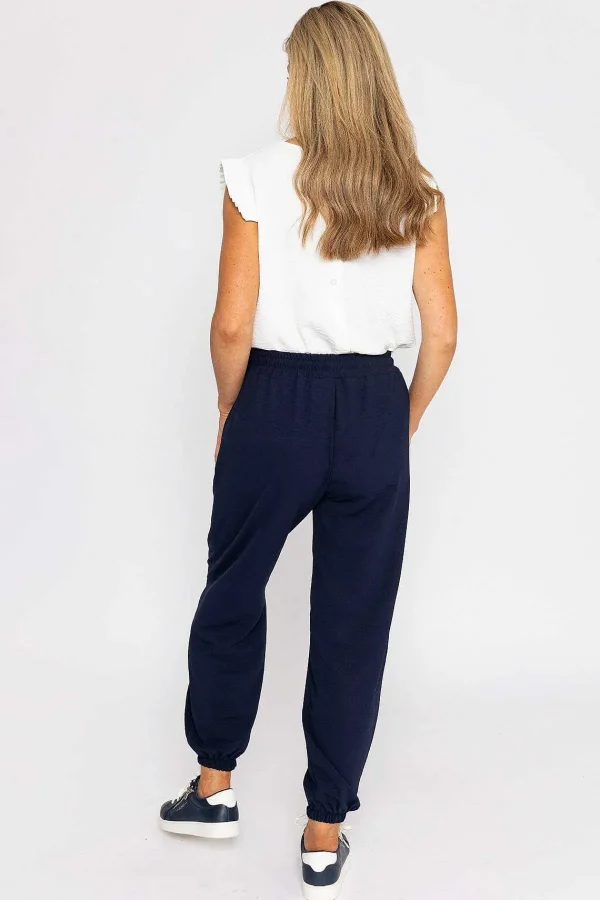 Pala D'oro Jogger Trousers In Navy*Women Jeans & Trousers