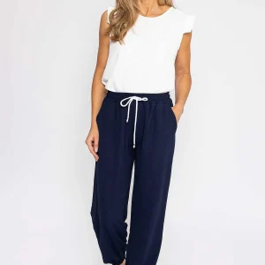 Pala D'oro Jogger Trousers In Navy*Women Jeans & Trousers