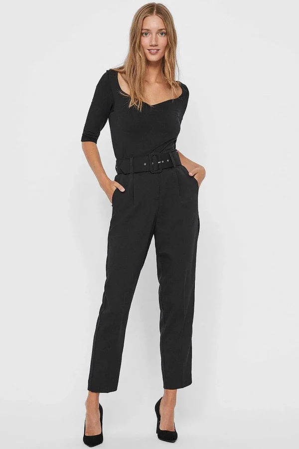 Vero Moda Julie Carrot Pleat Pants In Black*Women Jeans & Trousers