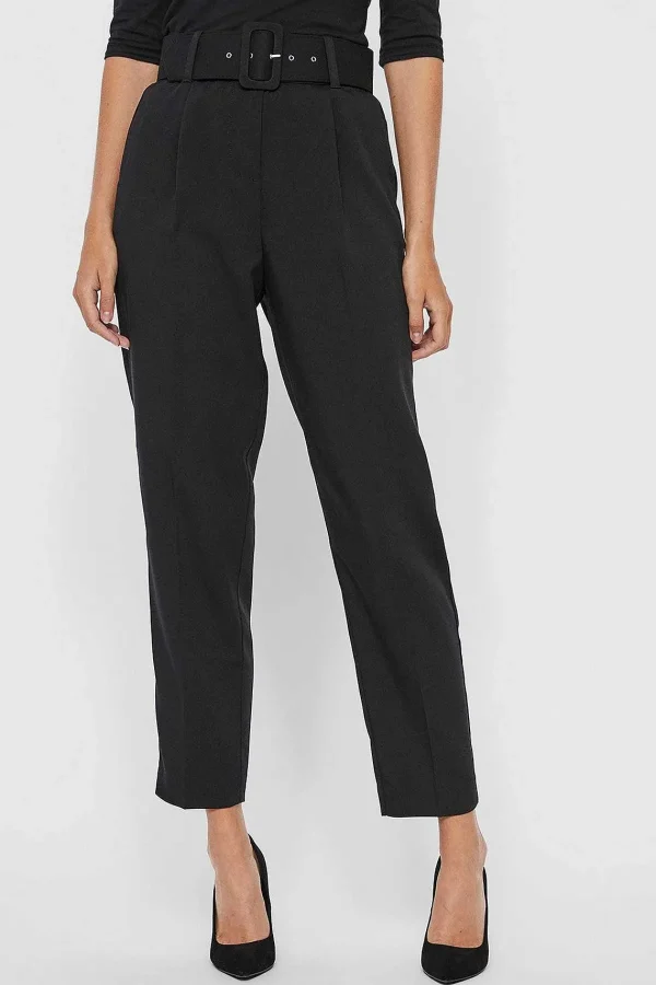 Vero Moda Julie Carrot Pleat Pants In Black*Women Jeans & Trousers