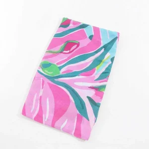 SOUL Accessories Jungle Leave Scarf In Pink* Accessories