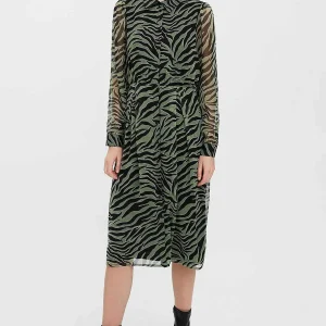 Vero Moda Kaya Shirt Dress In Green Print*Women Dresses & Jumpsuits