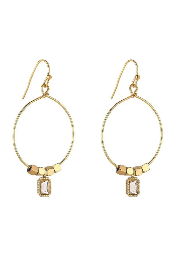 Knight & Day Keilani Clear Stone Earrings* Special Offers