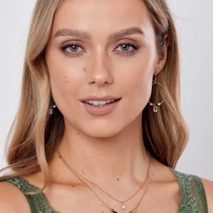 Knight & Day Keilani Clear Stone Earrings* Special Offers