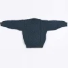 Aran Woollen Mills Kids Aran Cardigan In Blue*Women Jumpers & Cardigans