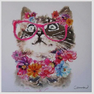 Carraig Donn HOME Kitten Canvas Art Wall Decor* Homeware