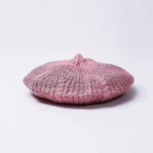 SOUL Accessories Knitted Beret In Pink* Hats