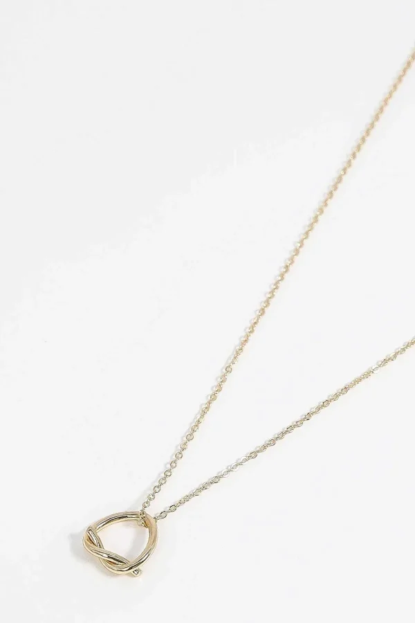 Soul Jewellery Knot Pendant In Gold* Necklaces