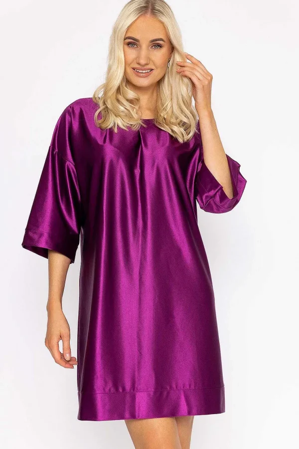 Pala D'oro Kristen Dress In Magenta*Women Dresses & Jumpsuits