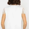 Rowen Avenue Lace Cap Sleeve Top In Ivory*Women Tops & Blouses
