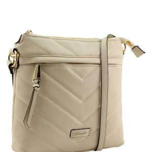 Hampton Laja Quilted Crossbody Bag In Beige*Women Classic Fashion