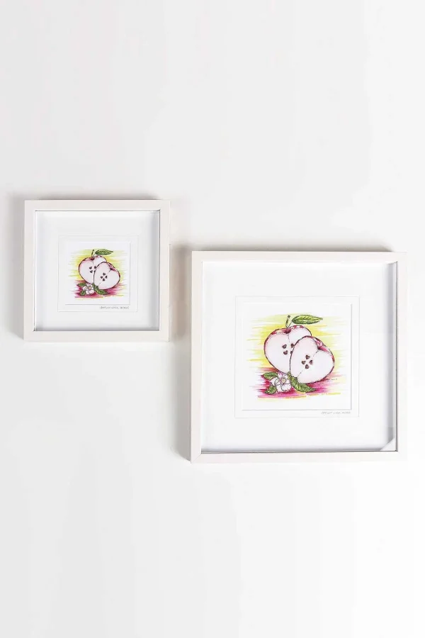 Blue Shoe Gallery Large Apple-Y Ever After Art Print* Homeware