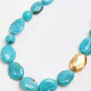 Soul Jewellery Large Beaded Blue Necklace* Necklaces