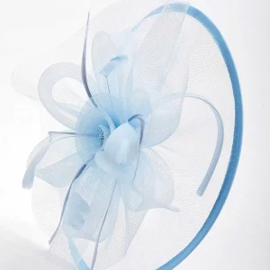 SOUL Accessories Large Blue Fascinator With Floral Bow* Fascinators