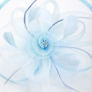 SOUL Accessories Large Blue Fascinator With Floral Bow* Fascinators