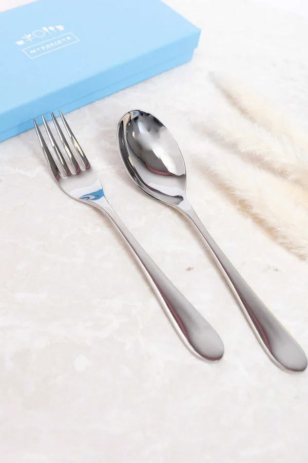 Newbridge Silverware Large Serving Spoon And Fork Set* Homeware