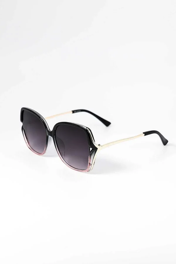 SOUL Accessories Large Square Sunglasses In Black*Women As Seen On Social