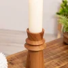 Carraig Donn HOME Large Wood Effect Candle Holder* Homeware