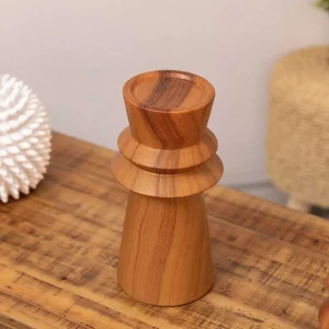 Carraig Donn HOME Large Wood Effect Candle Holder* Homeware