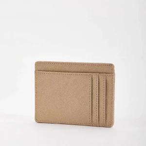 SOUL Accessories Leather Card Holder In Gold* Accessories