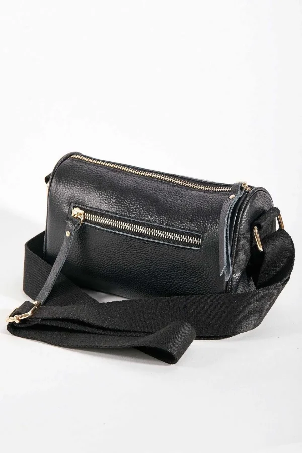 SOUL Accessories Leather Cross Body In Black*Women As Seen On Social