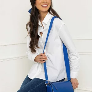 SOUL Accessories Leather Cross Body In Blue* Accessories