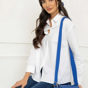 SOUL Accessories Leather Cross Body In Blue* Accessories