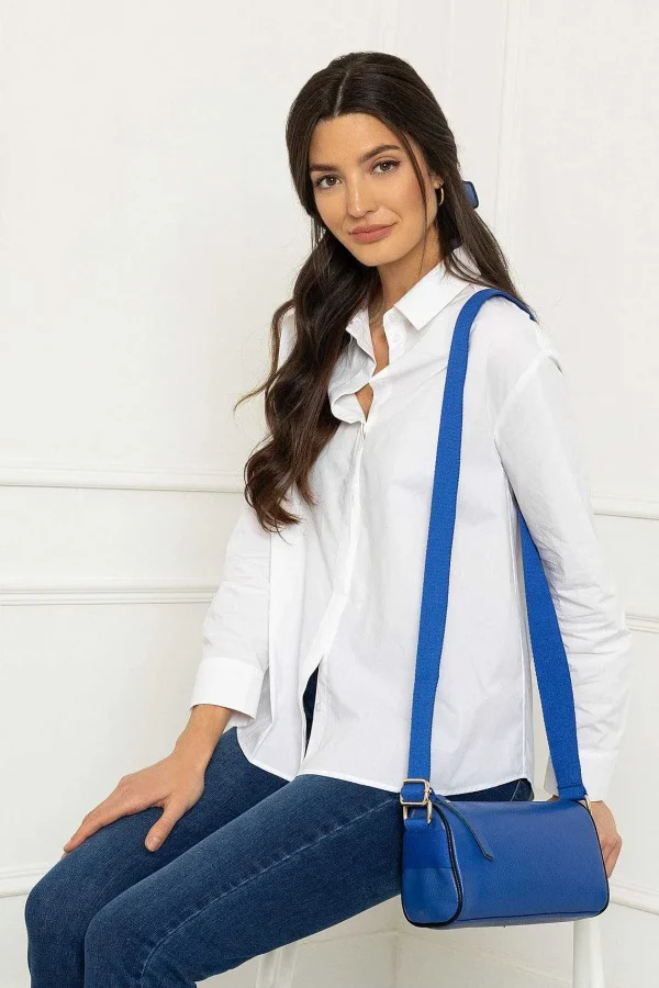SOUL Accessories Leather Cross Body In Blue* Accessories
