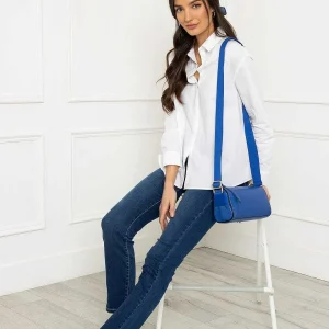 SOUL Accessories Leather Cross Body In Blue* Accessories