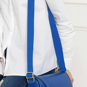 SOUL Accessories Leather Cross Body In Blue* Accessories