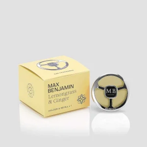 Max Benjamin Lemongrass And Ginger Car Fragrance Dispenser* Homeware